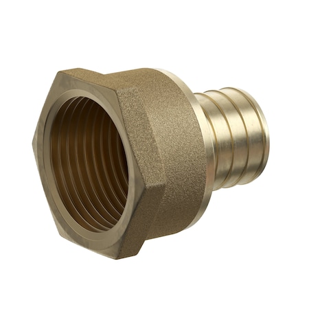 Jones Stephens 1in. F1807 x FIP Brass PEX Adapter C76044LF
